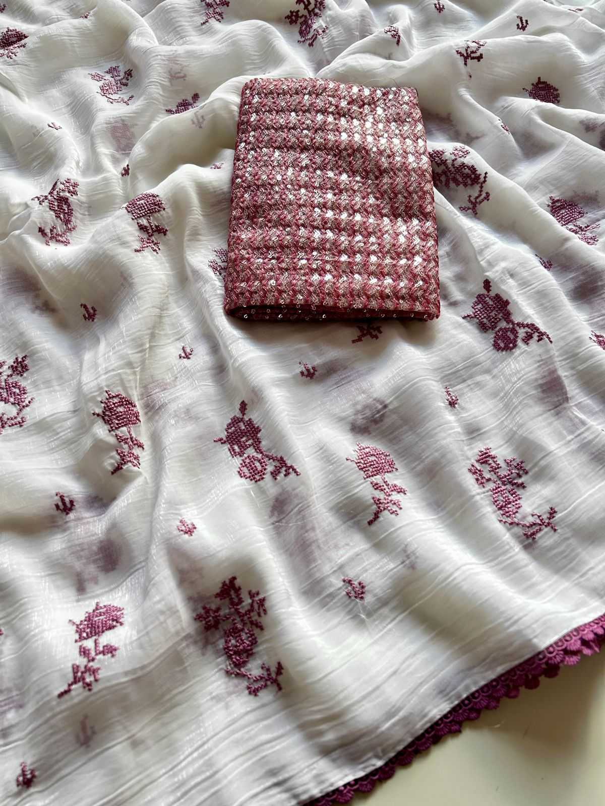 Crunchi Designer Saree