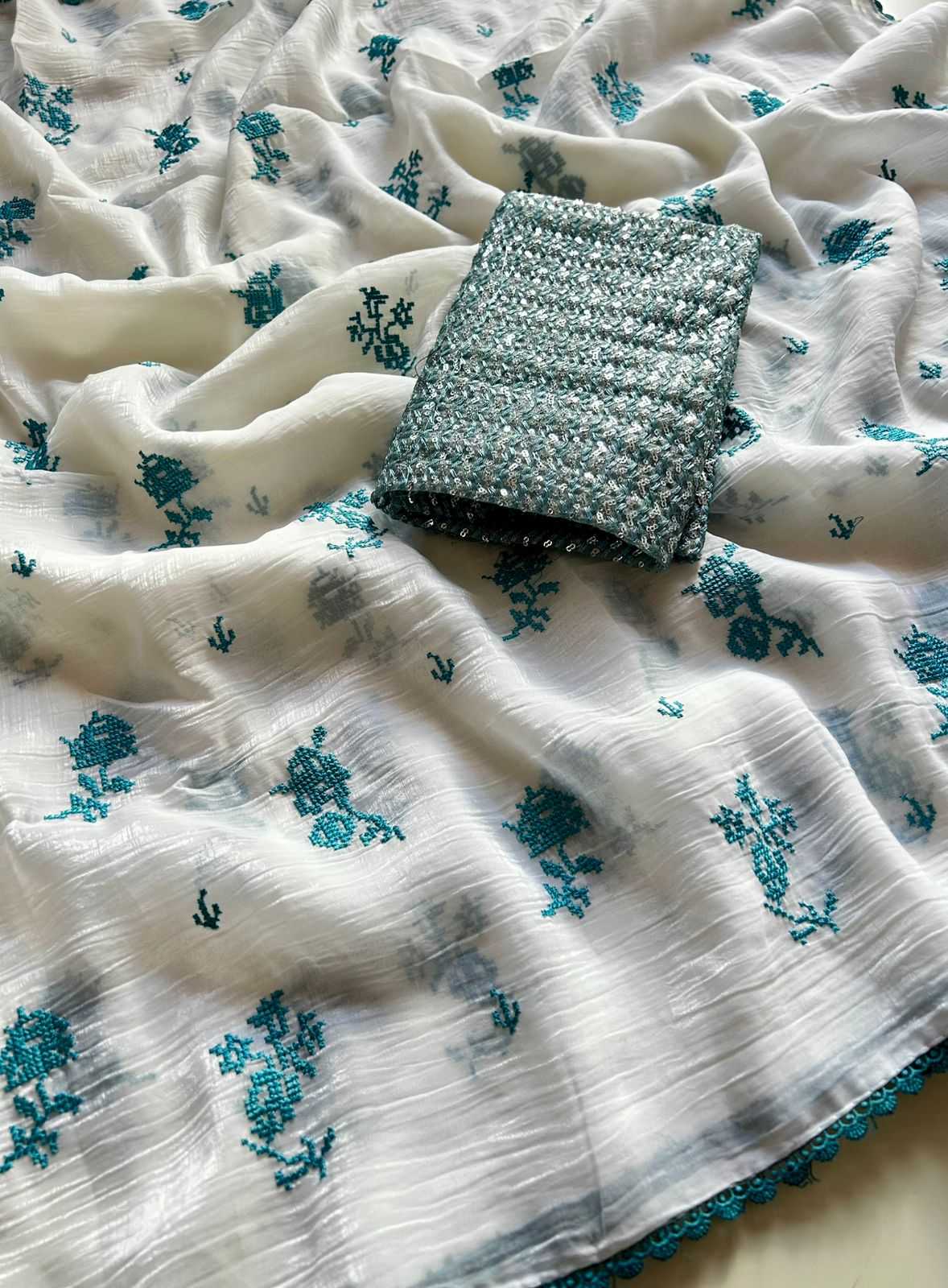 Crunchi Designer Saree