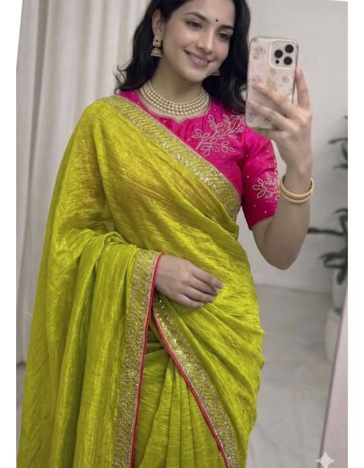 Space Silk Soft Saree