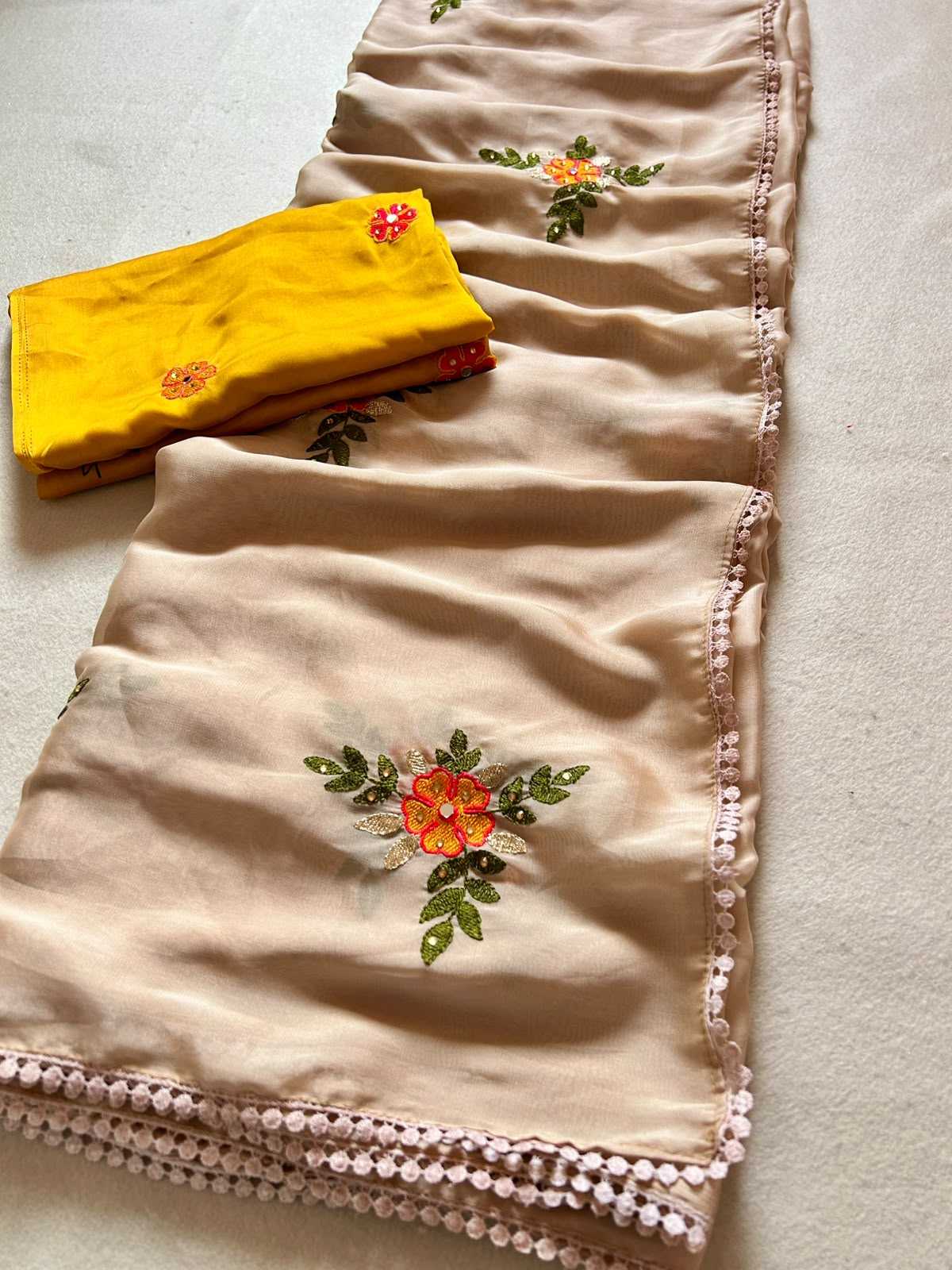 Georgette Designer Saree