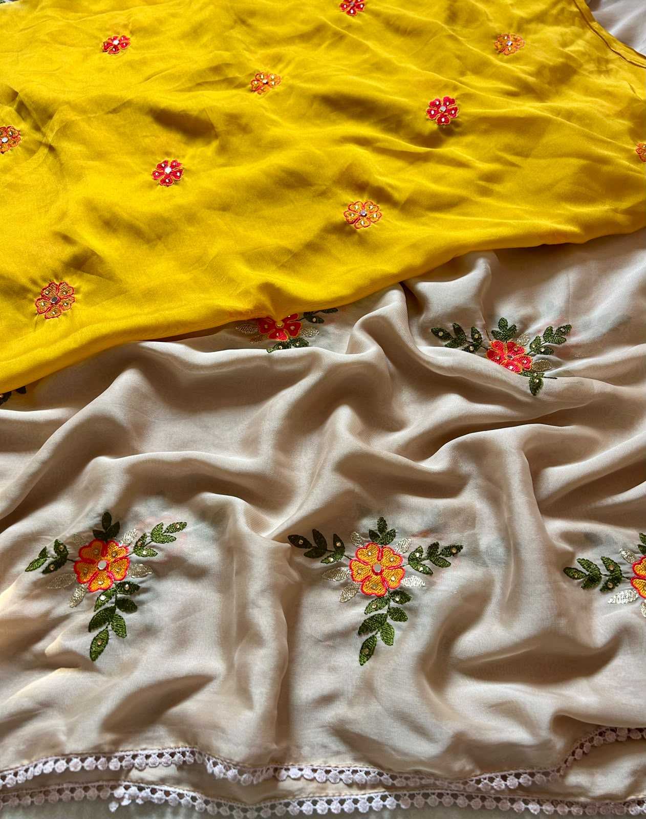 Georgette Designer Saree
