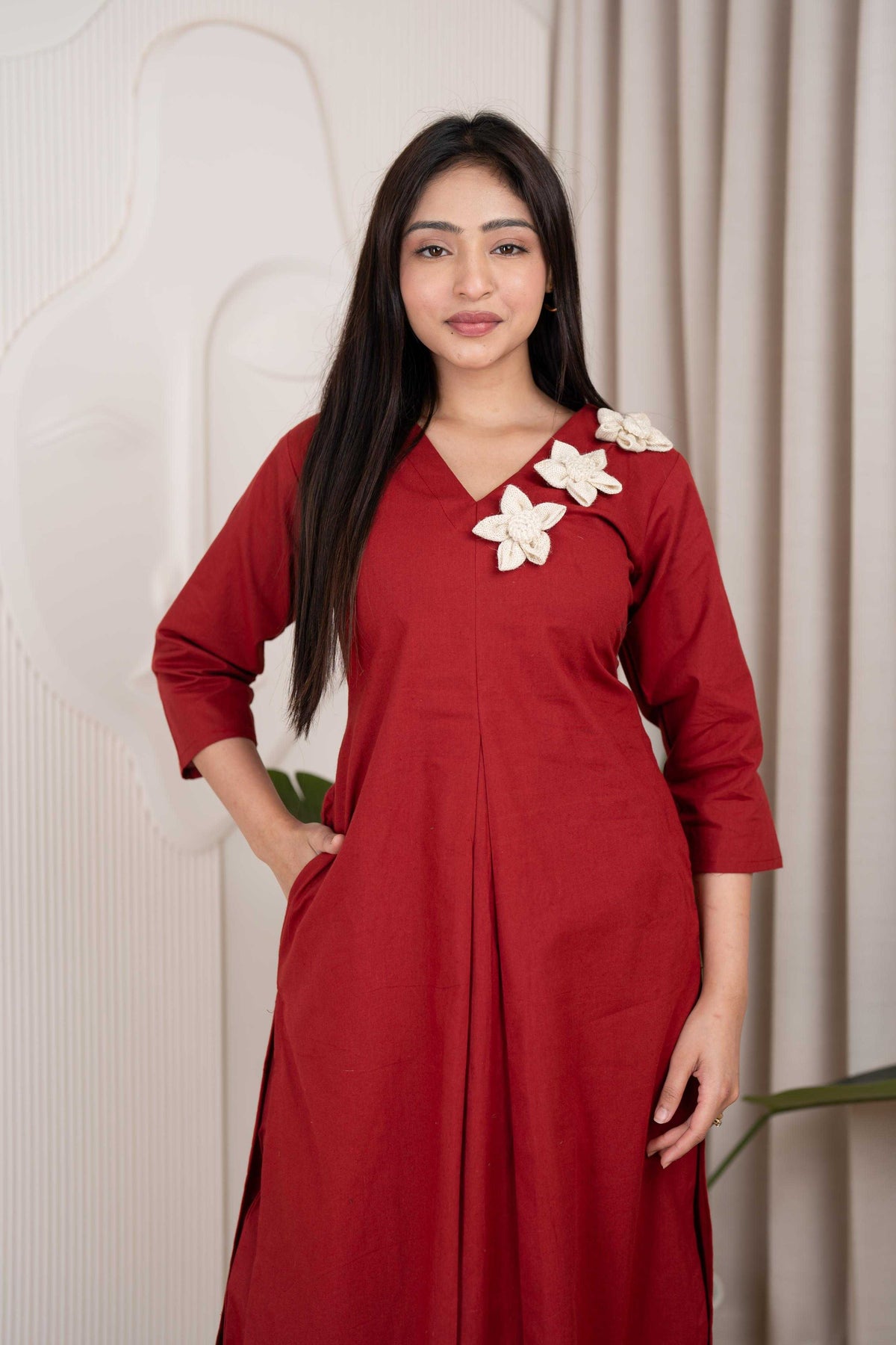 Aadhyika Cotton Designer Kurti
