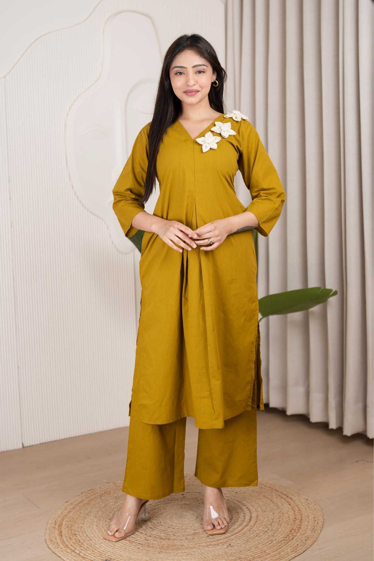 Aadhyika Cotton Designer Kurti