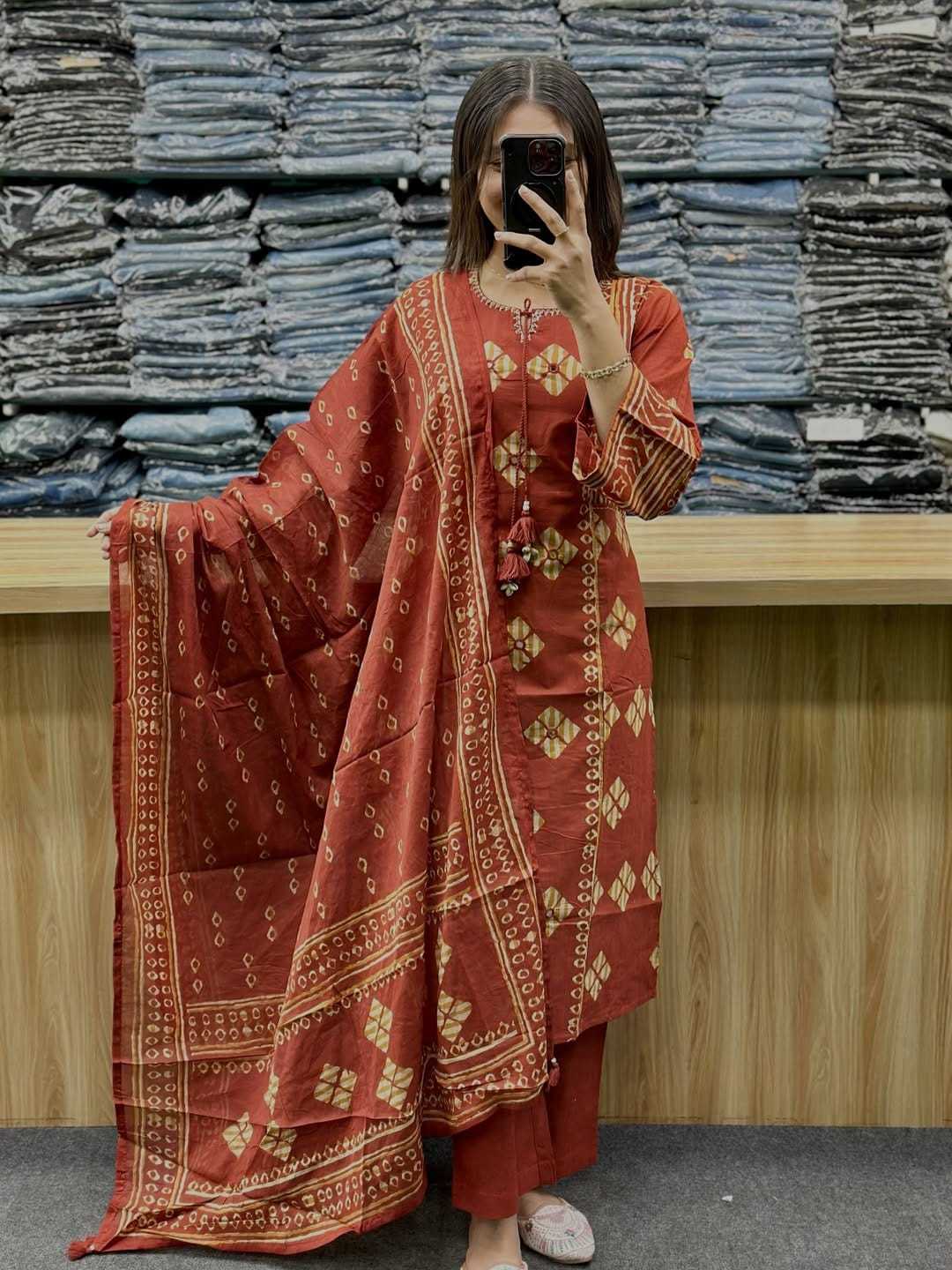 Pure Cotton Designer Kurti