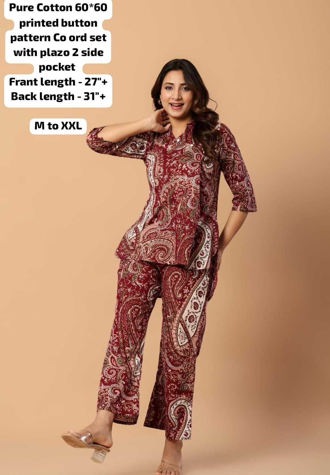 Aamravi Cotton Co-ord Set