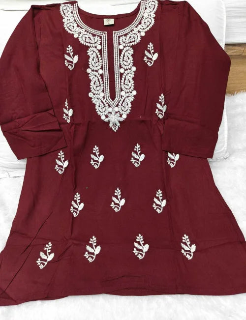 Aaradhya Rayon Workwear Kurti