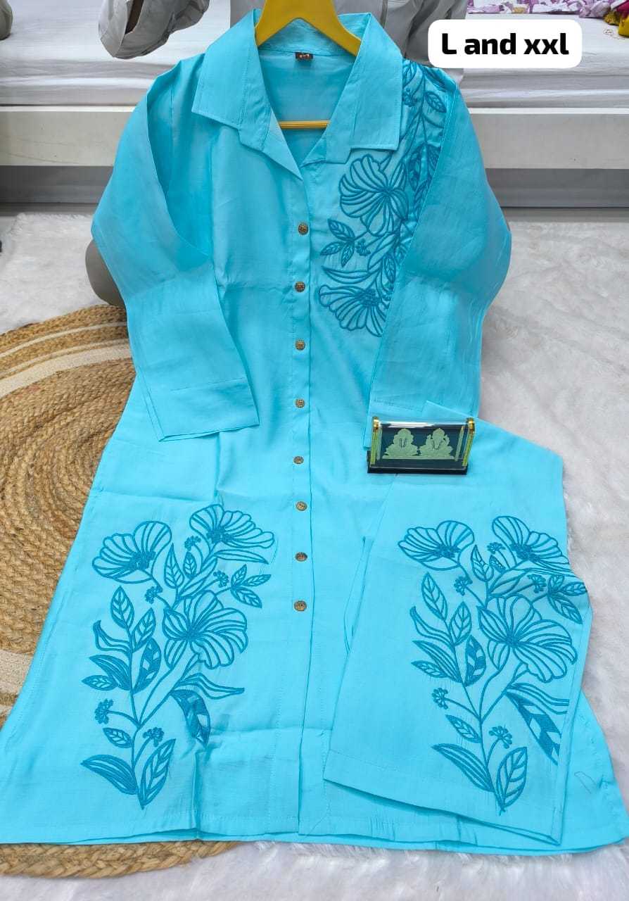 Heavy Roman Silk Co-ord Set