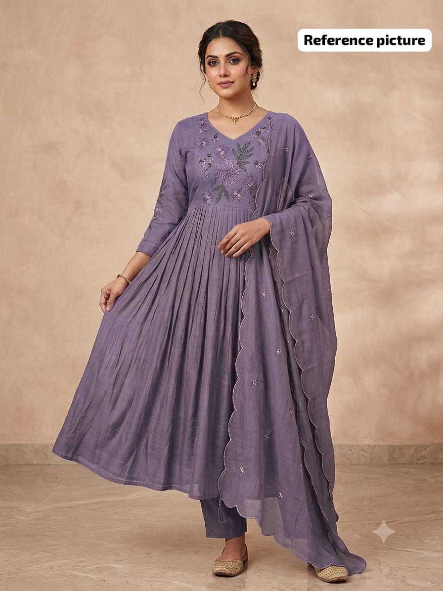 Chanderi Soft Festive Kurti
