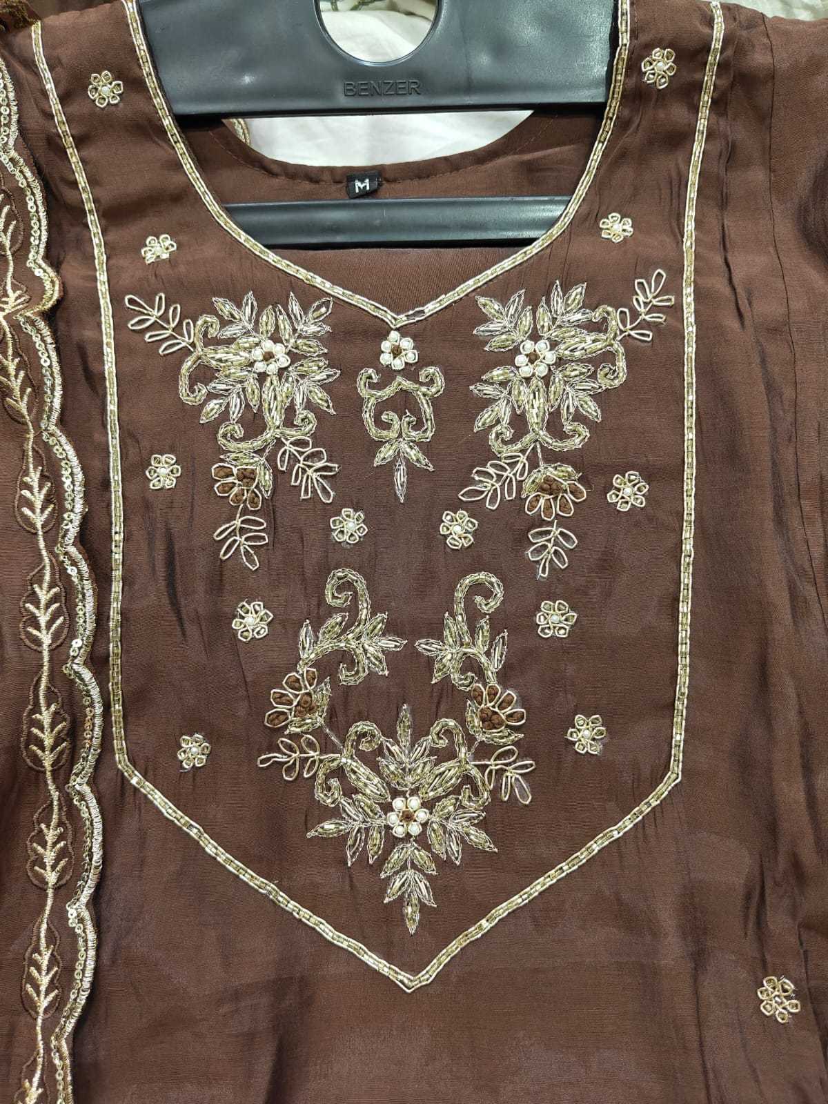 Devika Chanderi Silk Designer Suit