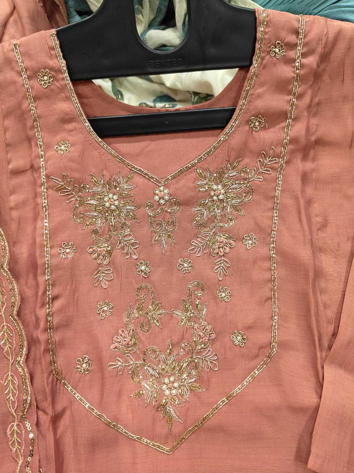 Devika Chanderi Silk Designer Suit