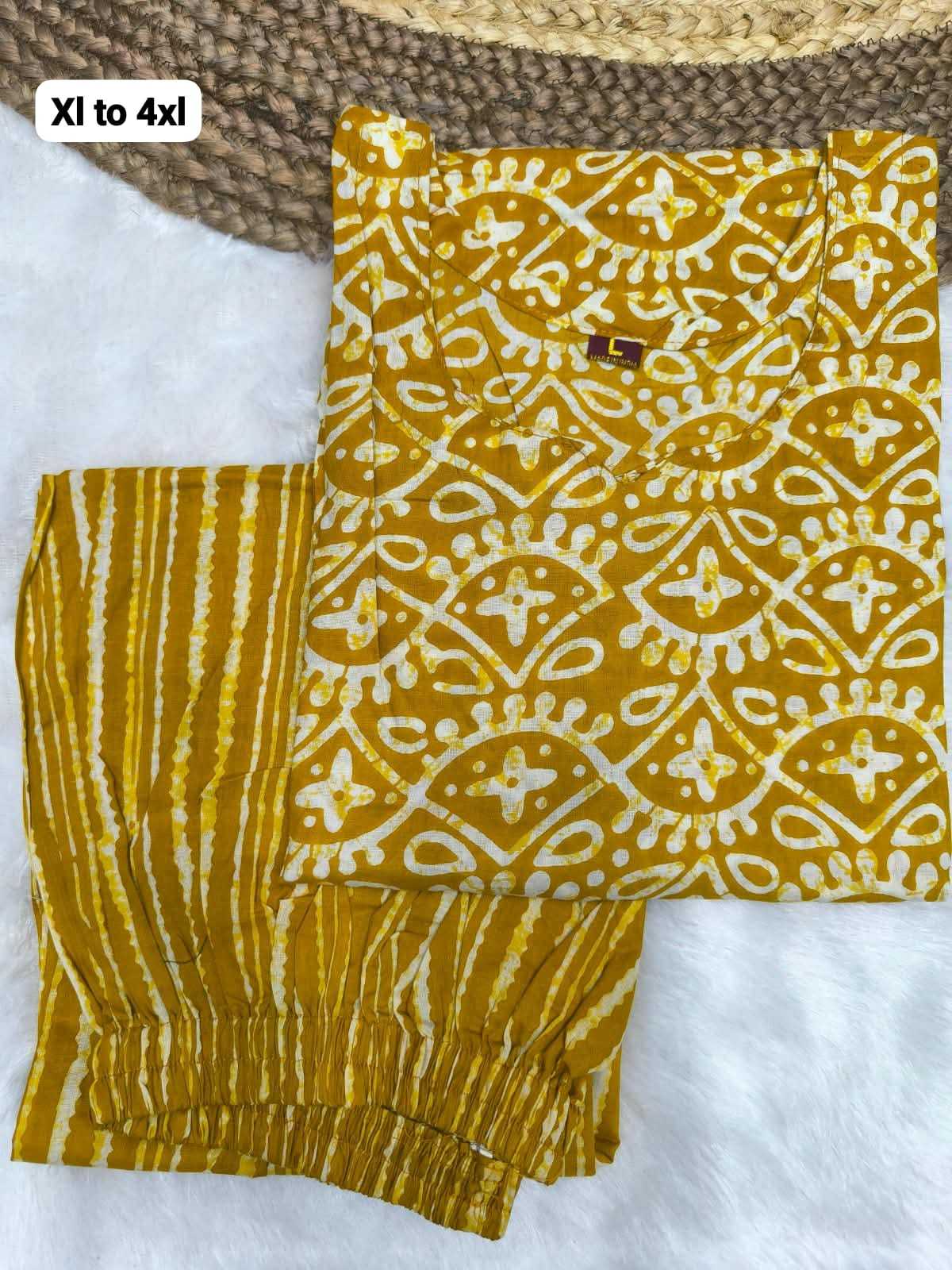 Ekta Soft Cotton Printed Suit