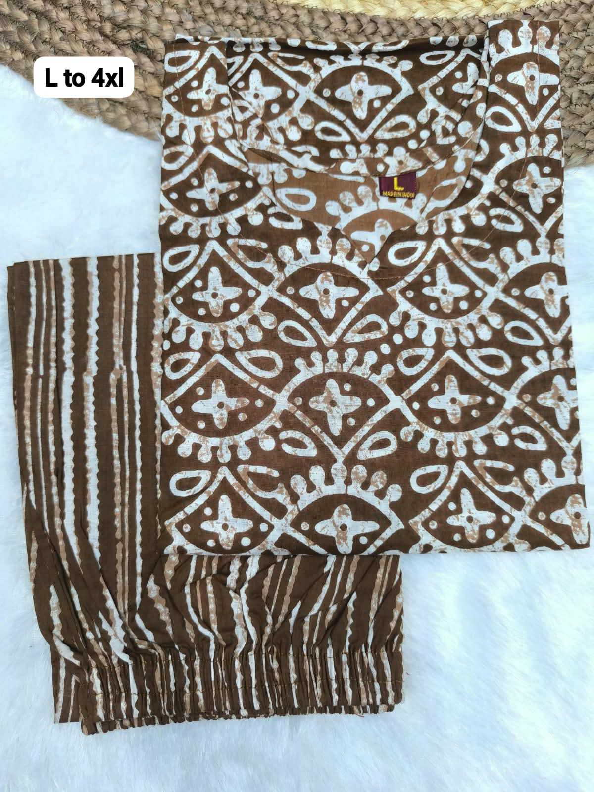Ekta Soft Cotton Printed Suit