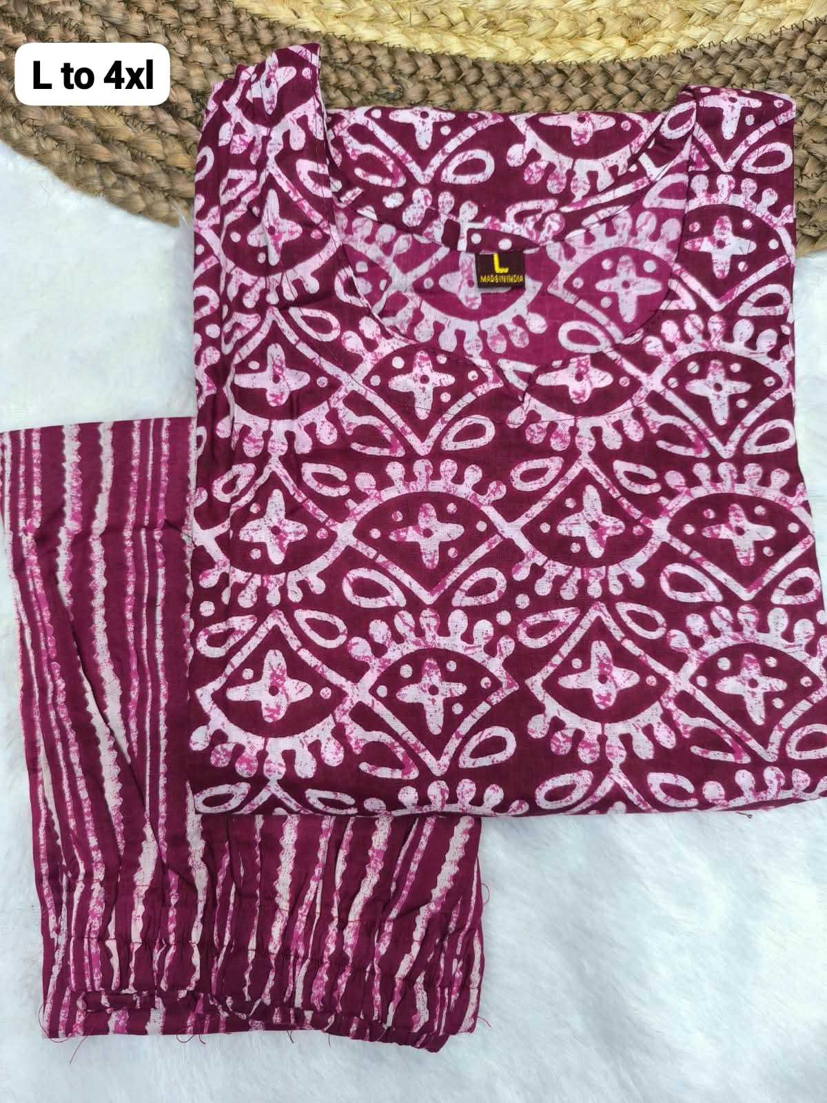 Ekta Soft Cotton Printed Suit
