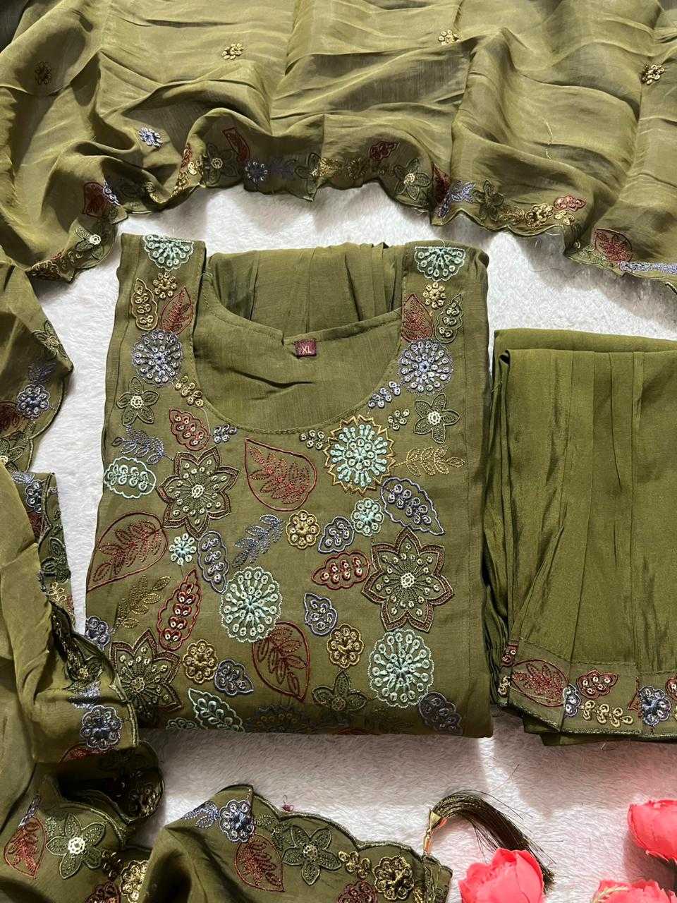 Chanderi Soft Designer Kurti