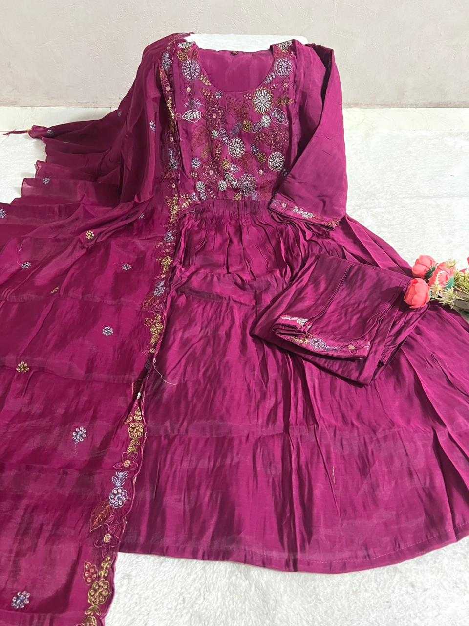 Chanderi Soft Designer Kurti