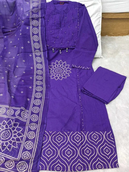 Harini Soft Cotton Ladies Suit
