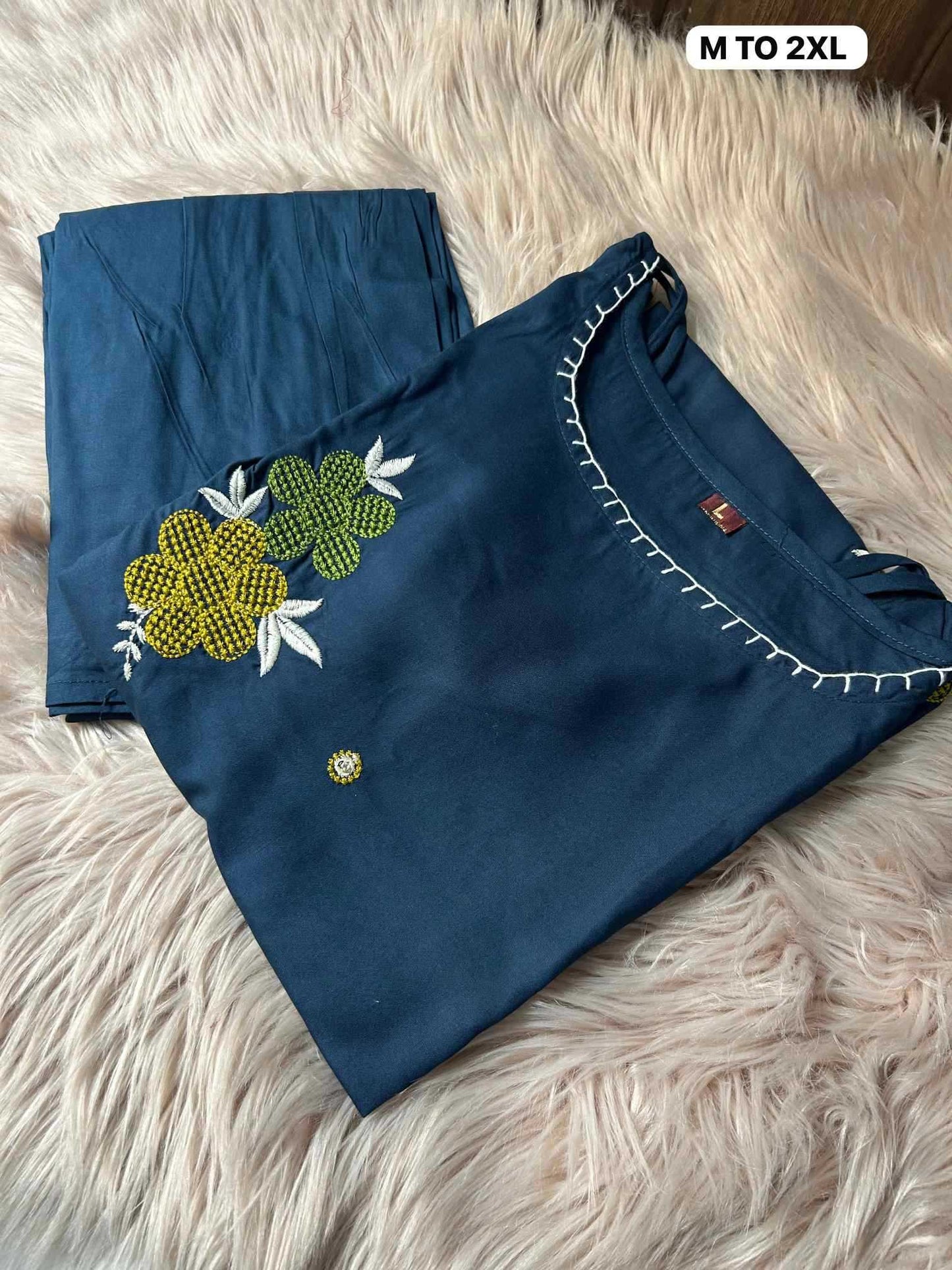 Rayon Designer Kurti