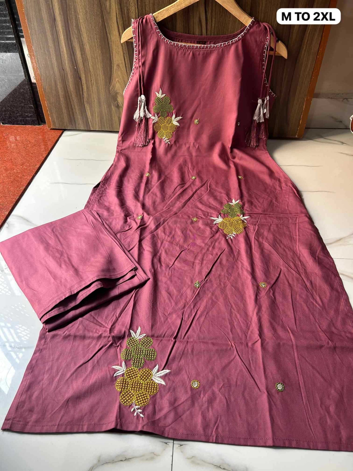 Rayon Designer Kurti