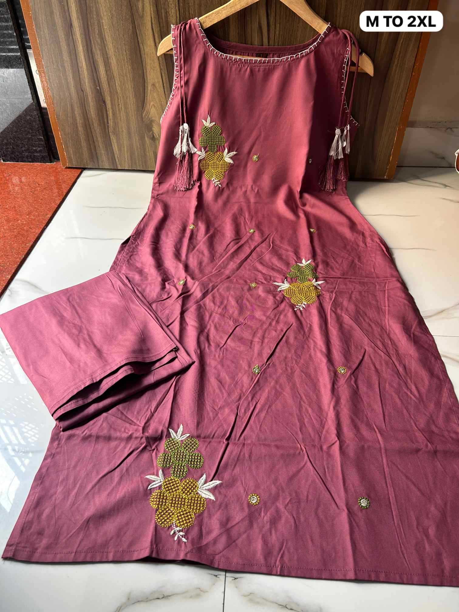 Rayon Designer Kurti