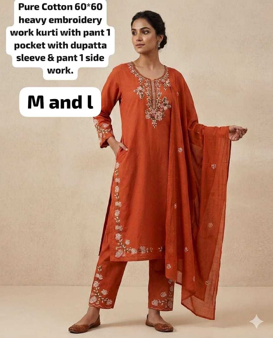 Cotton Mirror Work Kurti