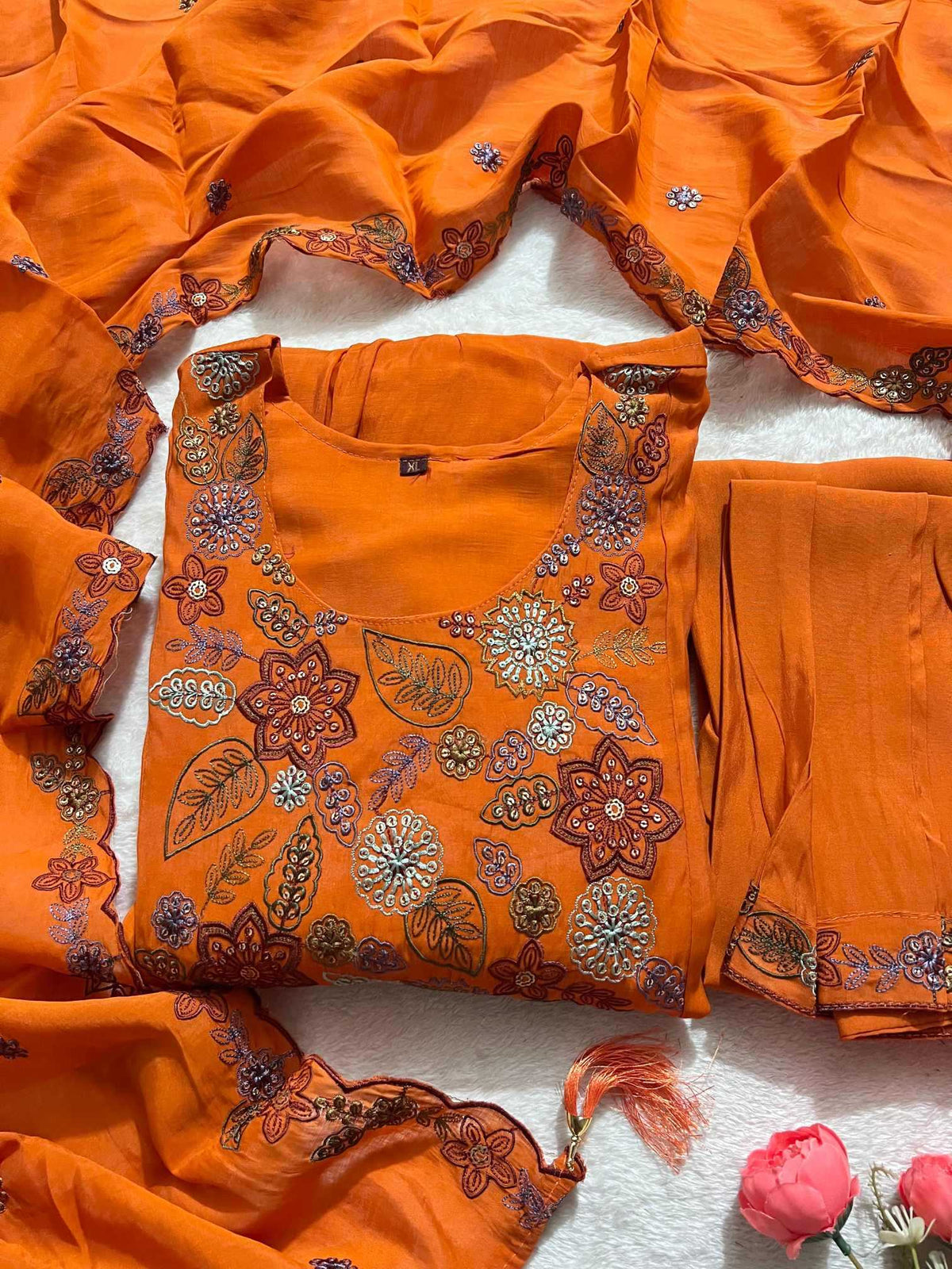 Chanderi Soft Designer Kurti