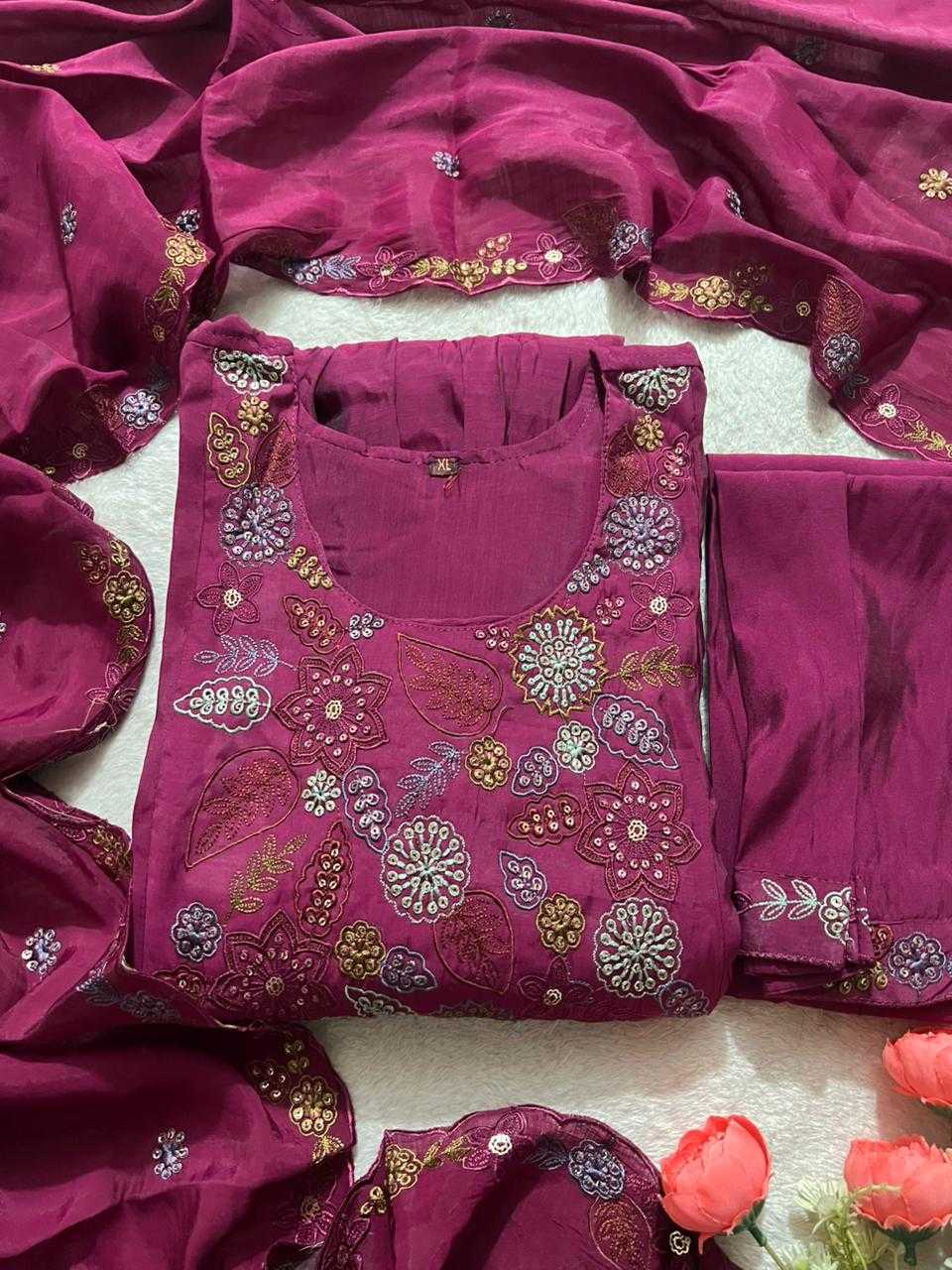 Chanderi Soft Designer Kurti