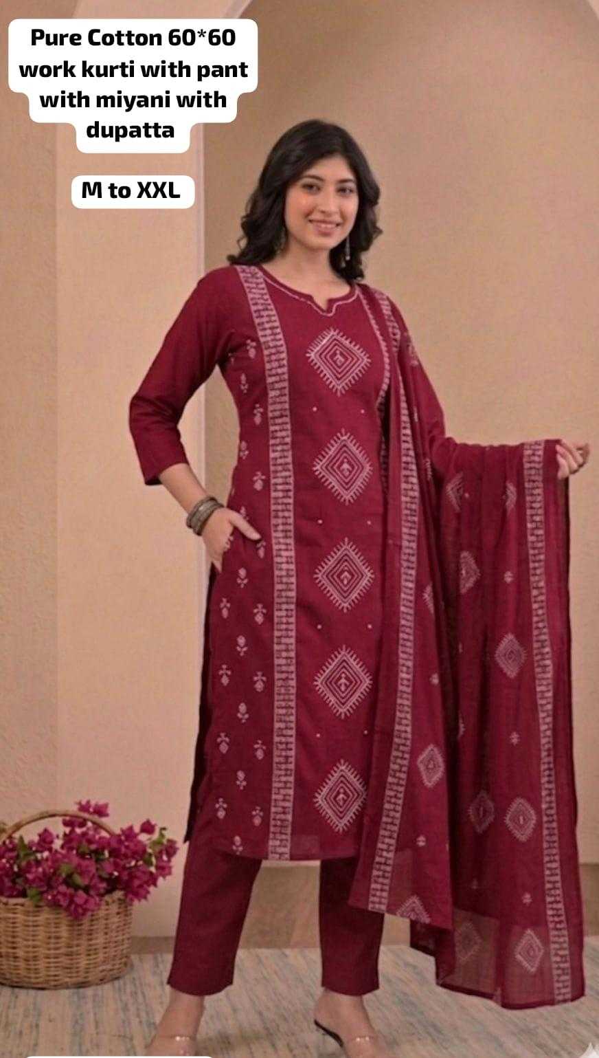 Cotton Party Wear Kurti