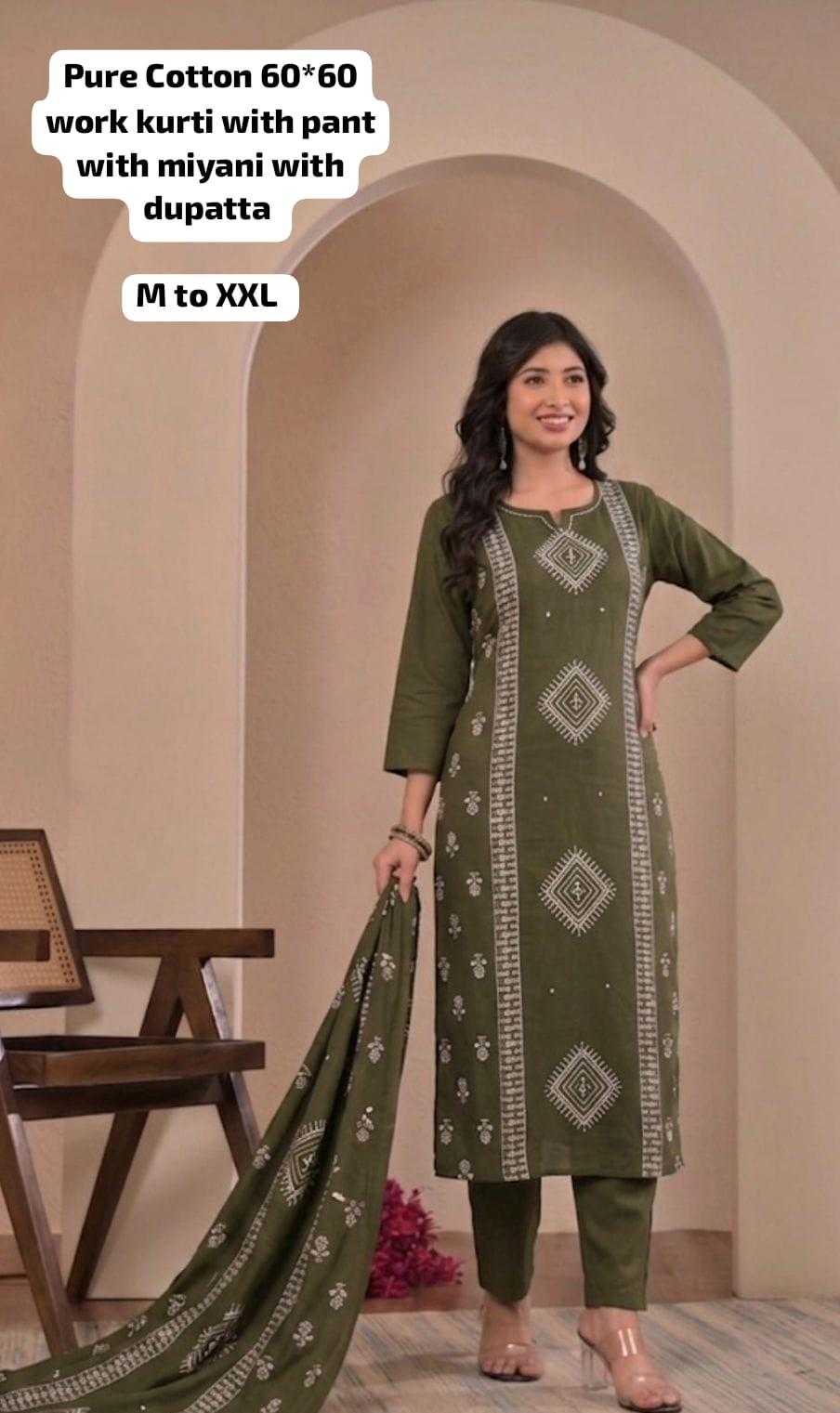 Cotton Party Wear Kurti