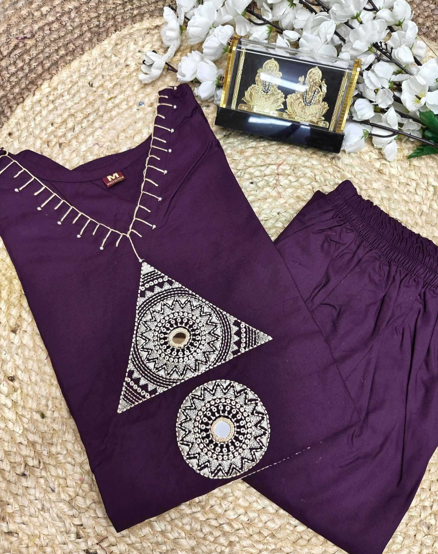 Rayon Designer Kurti