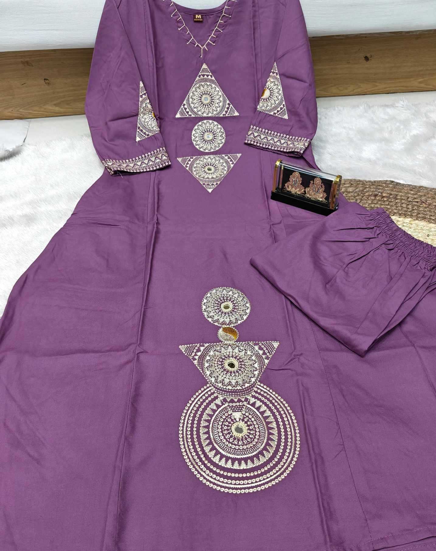 Rayon Designer Kurti