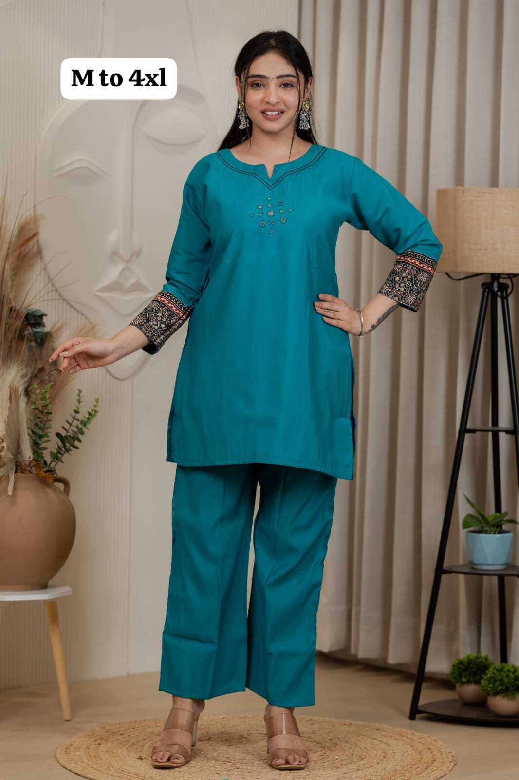 Heavy Roman Silk Co-ord Set