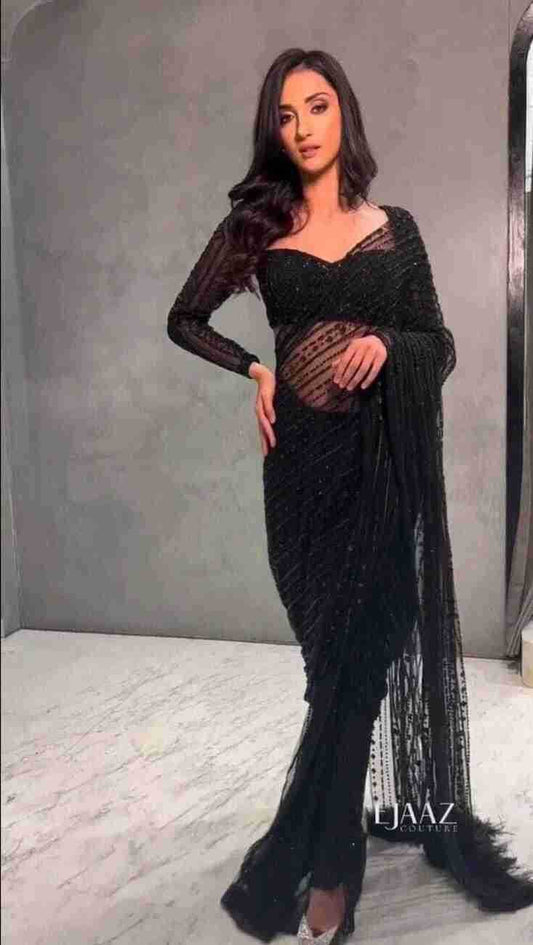 Net Party Wear Saree