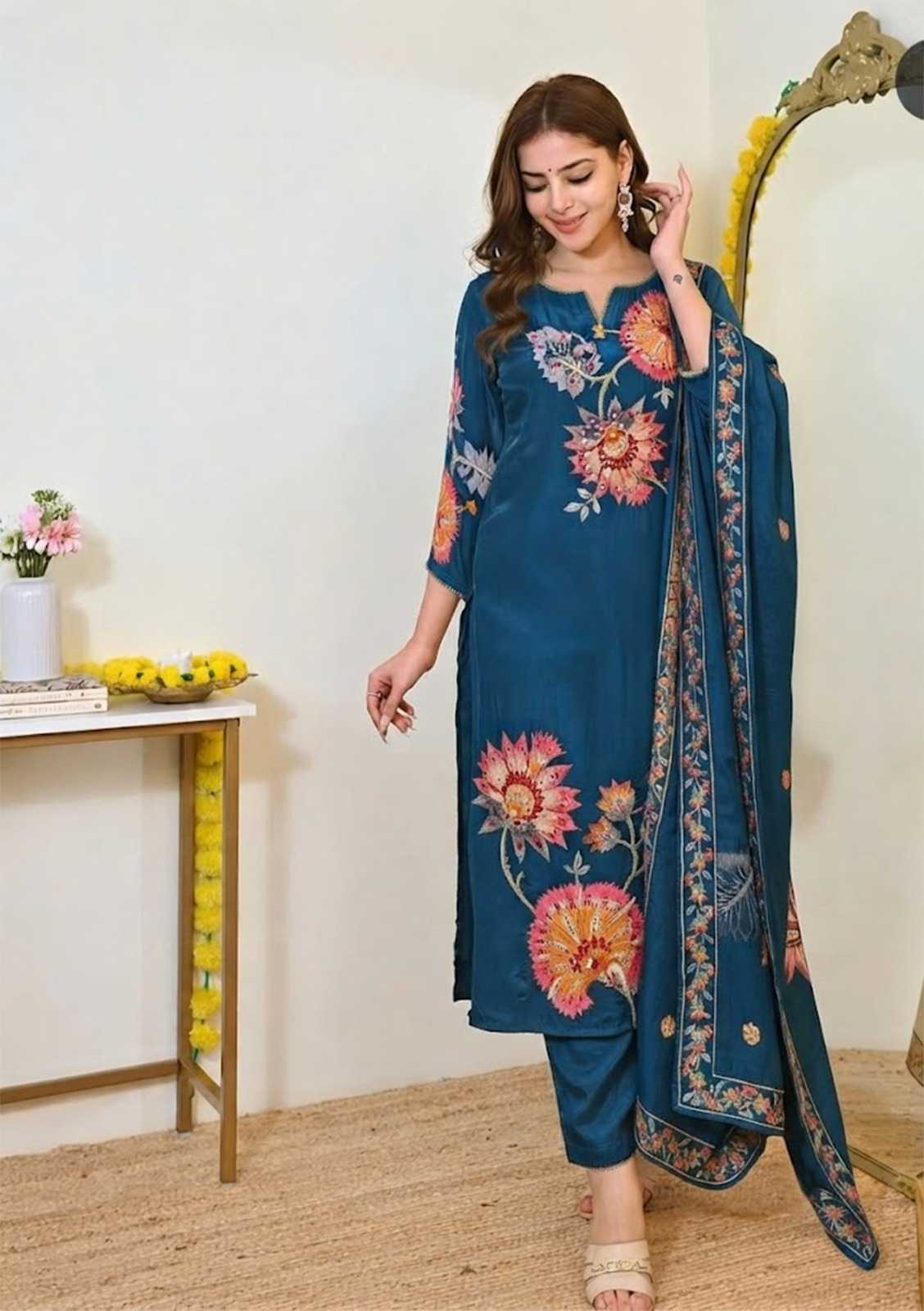 Muslin Party Wear Kurti