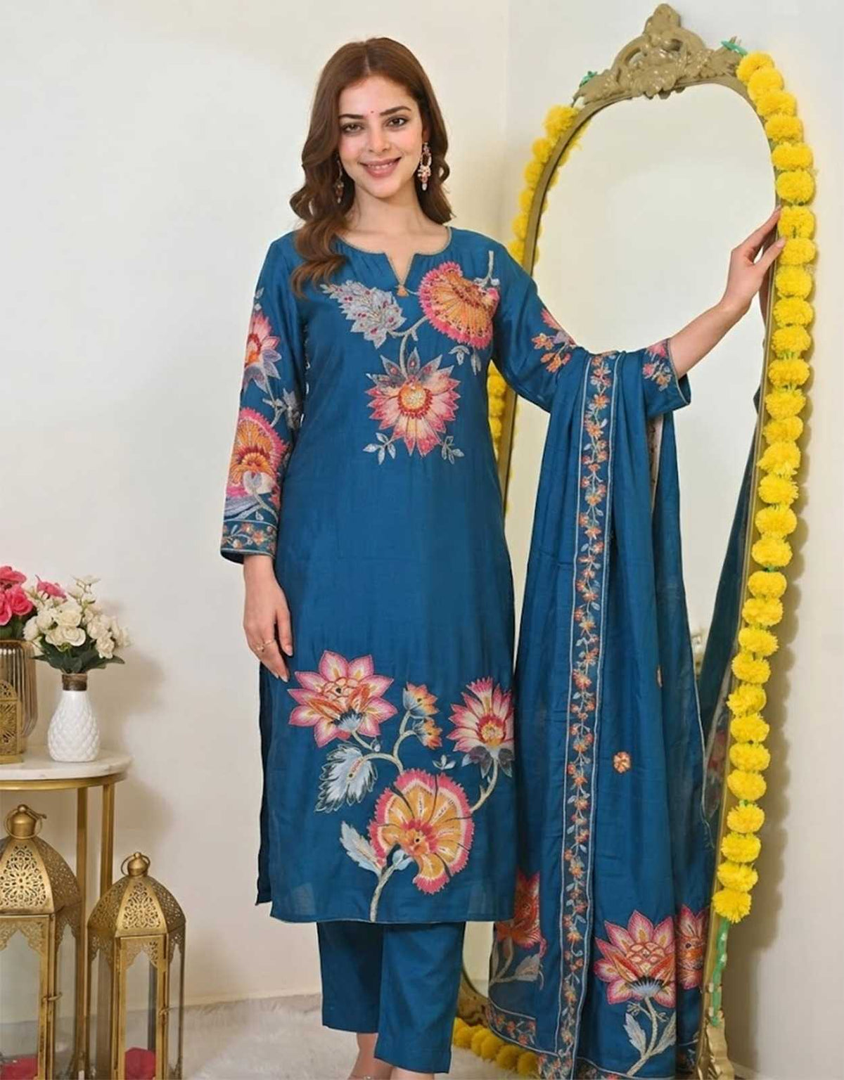 Muslin Party Wear Kurti