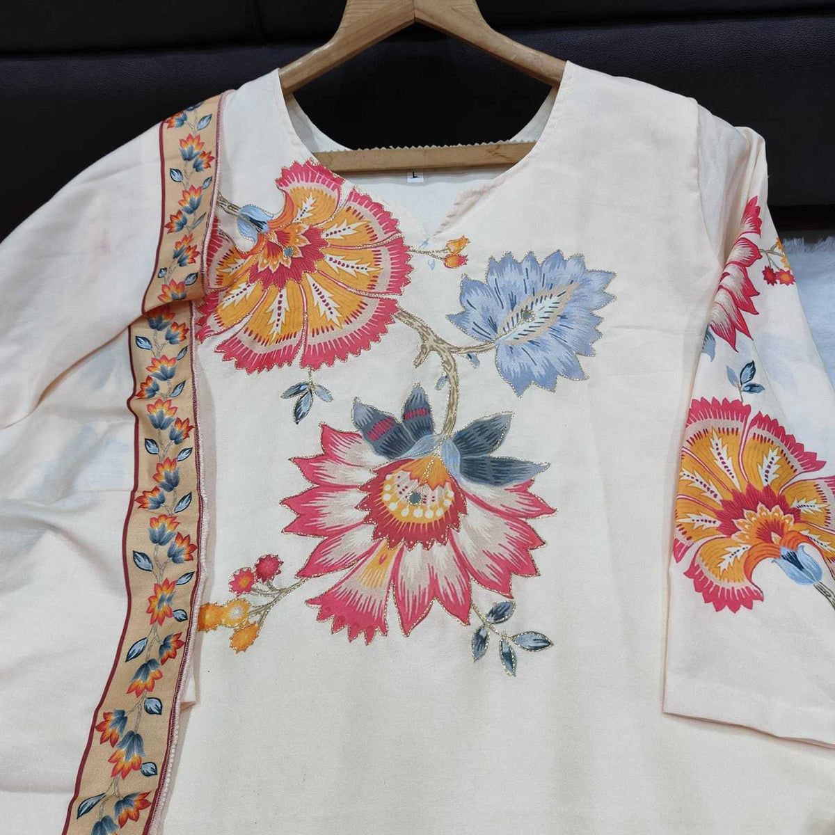 Muslin Party Wear Kurti
