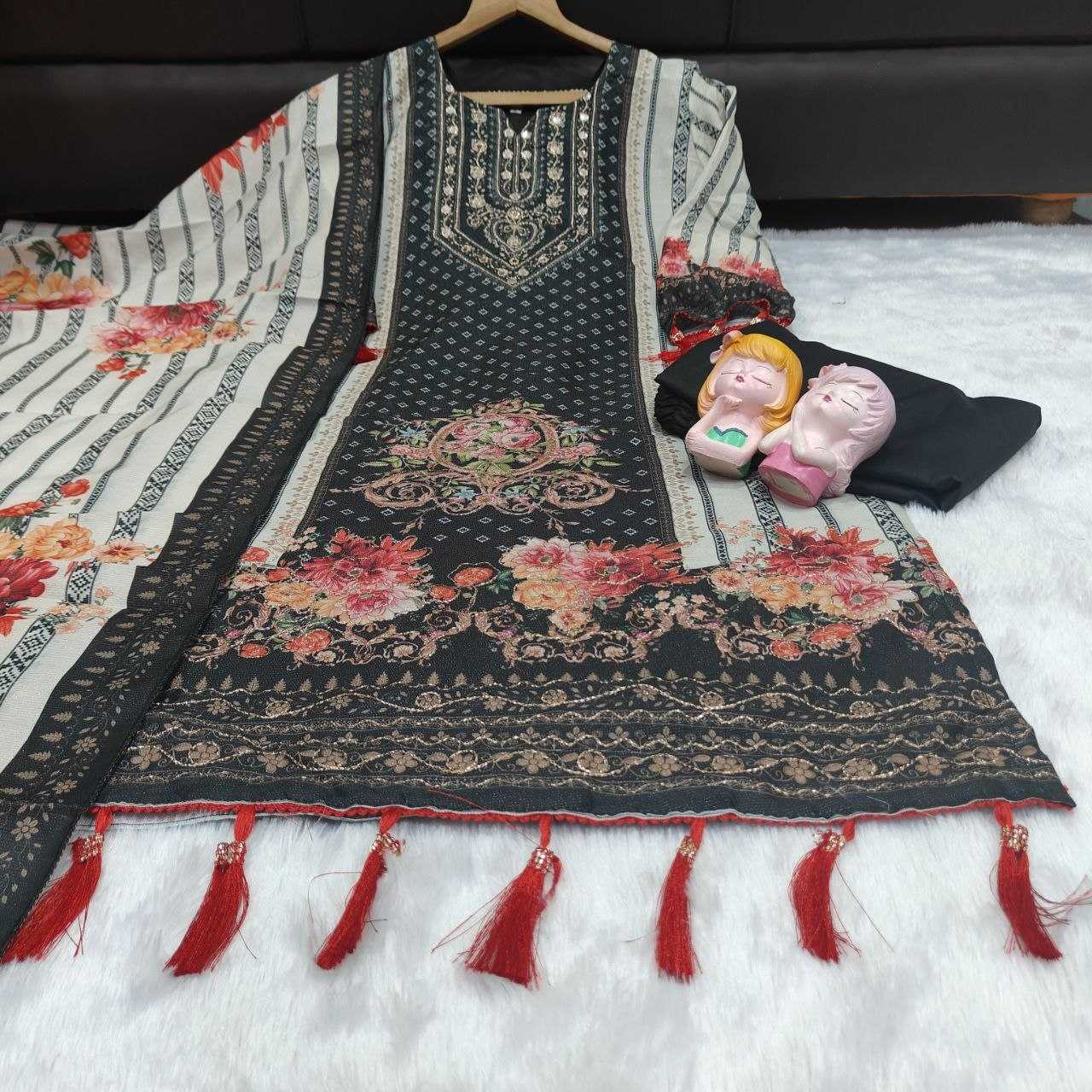 Simar Silk Printed Suit