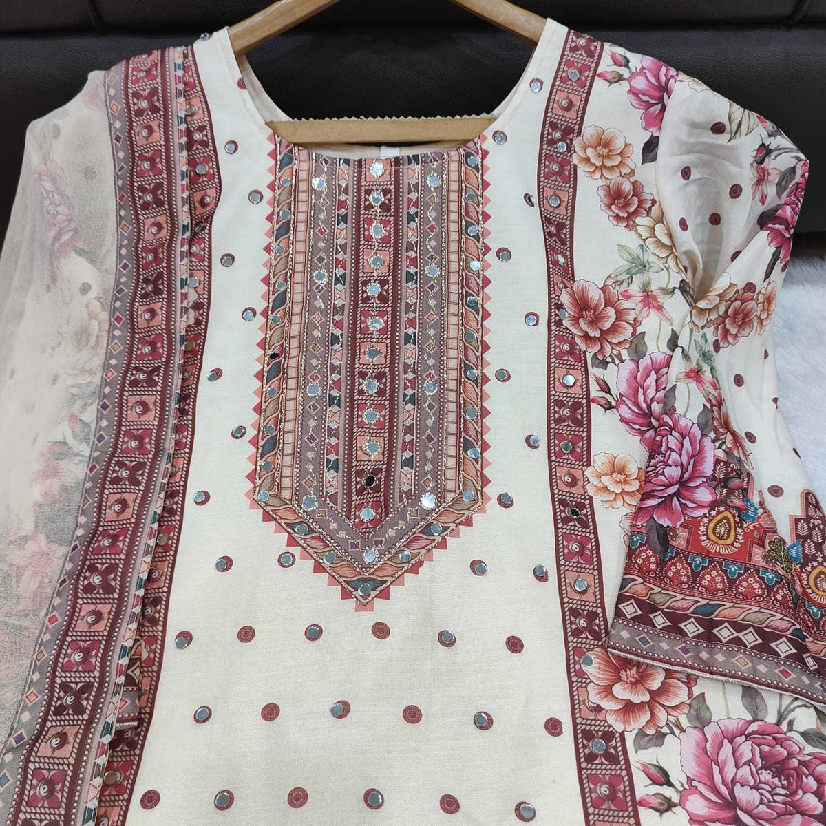 Muslin Party Wear Kurti