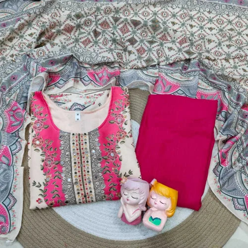 Into Muslin Cotton Suit