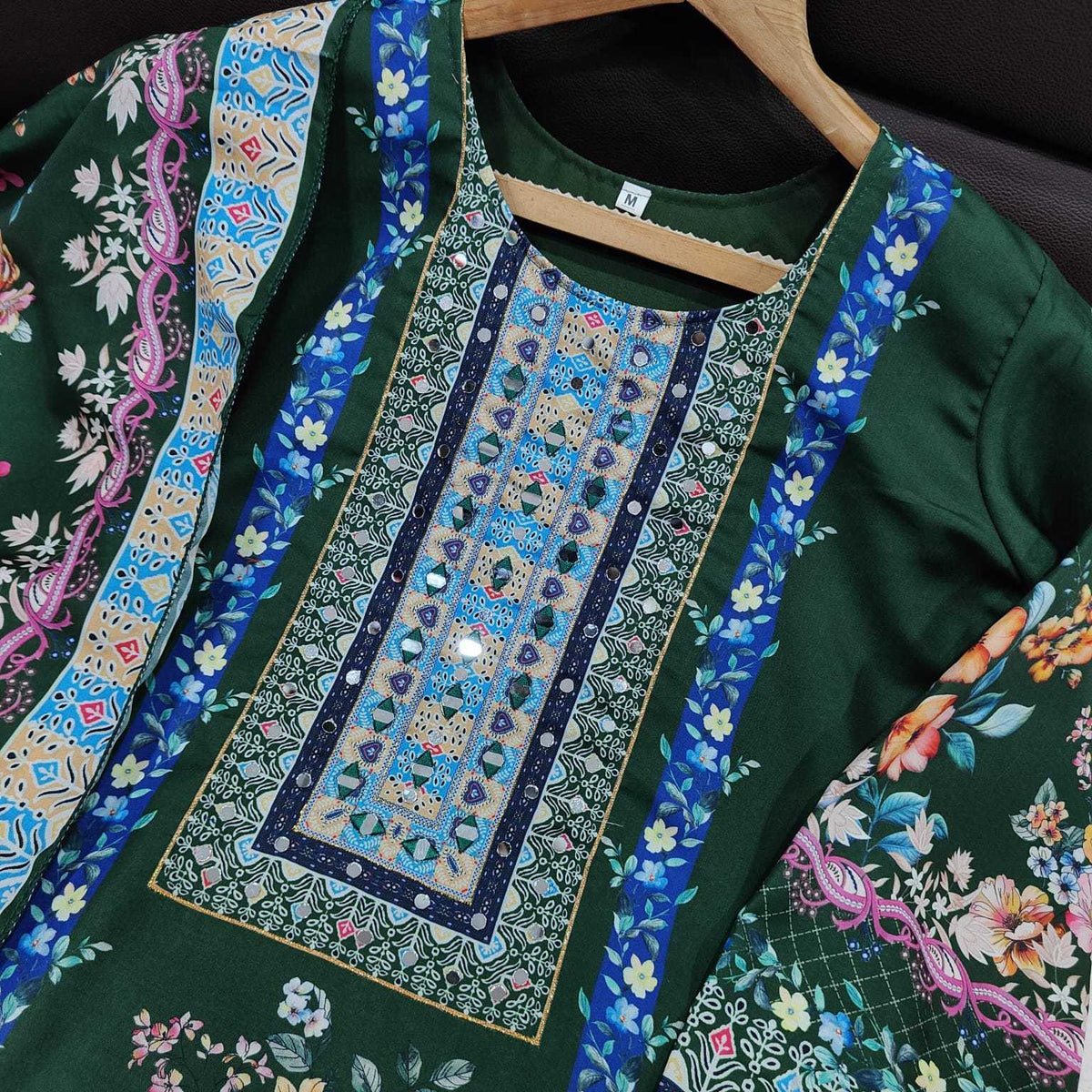 Maslin Printed Suit in Off White