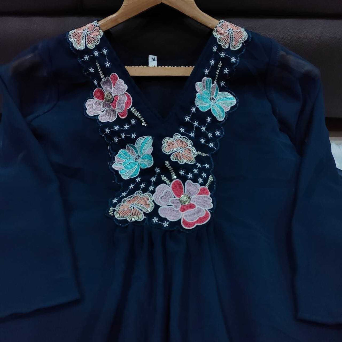 Ord Crepe Festive Kurti