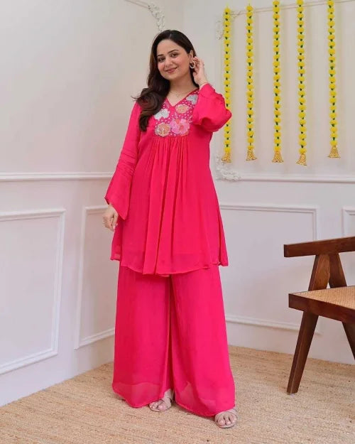 Ord Crepe Festive Kurti