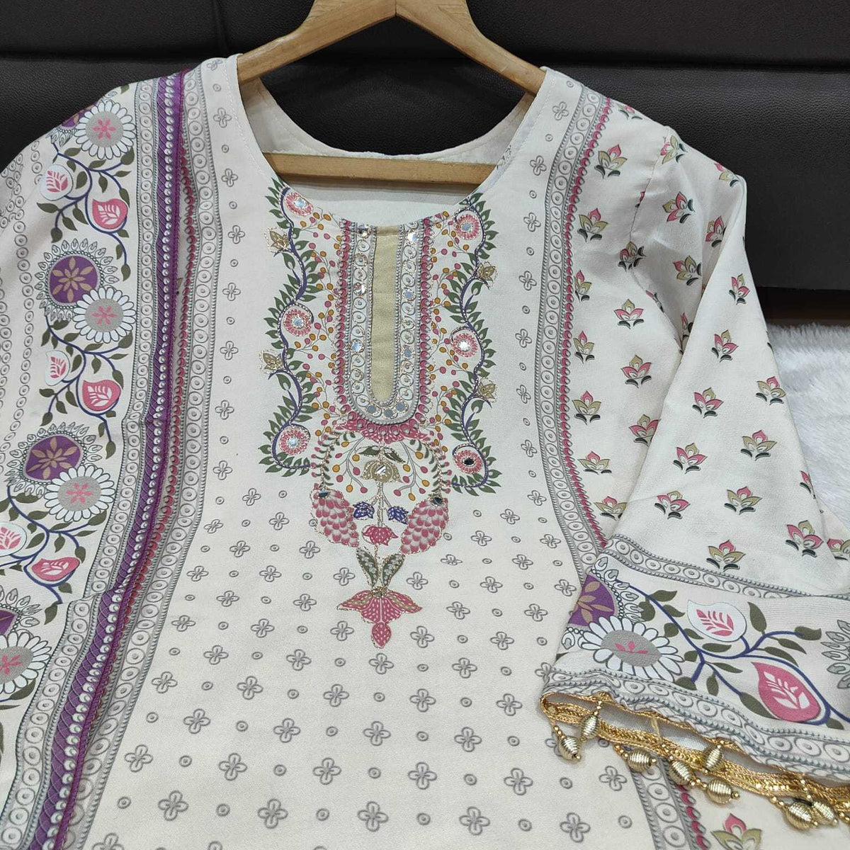 Silh Maslin Festive Kurti