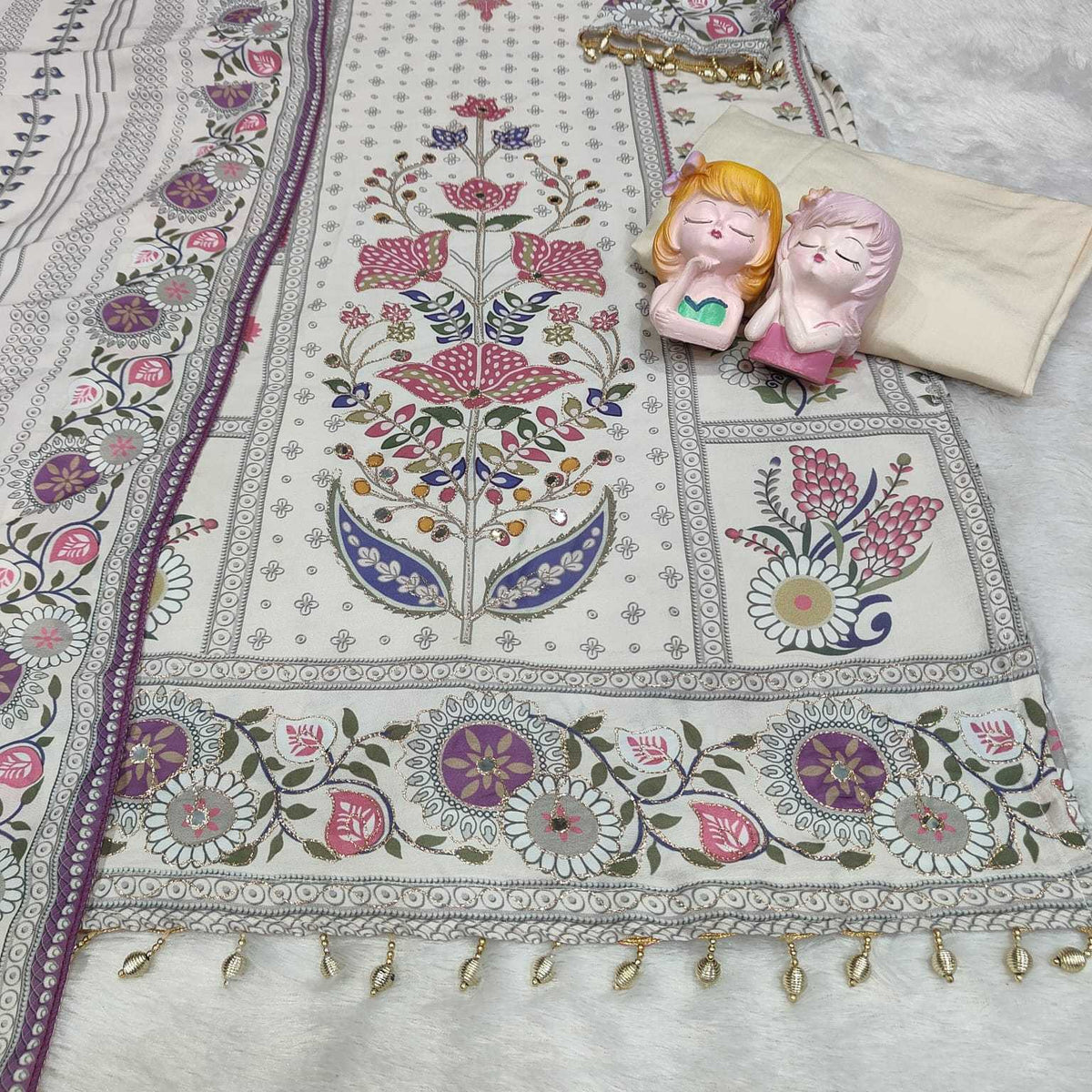 Silh Maslin Festive Kurti