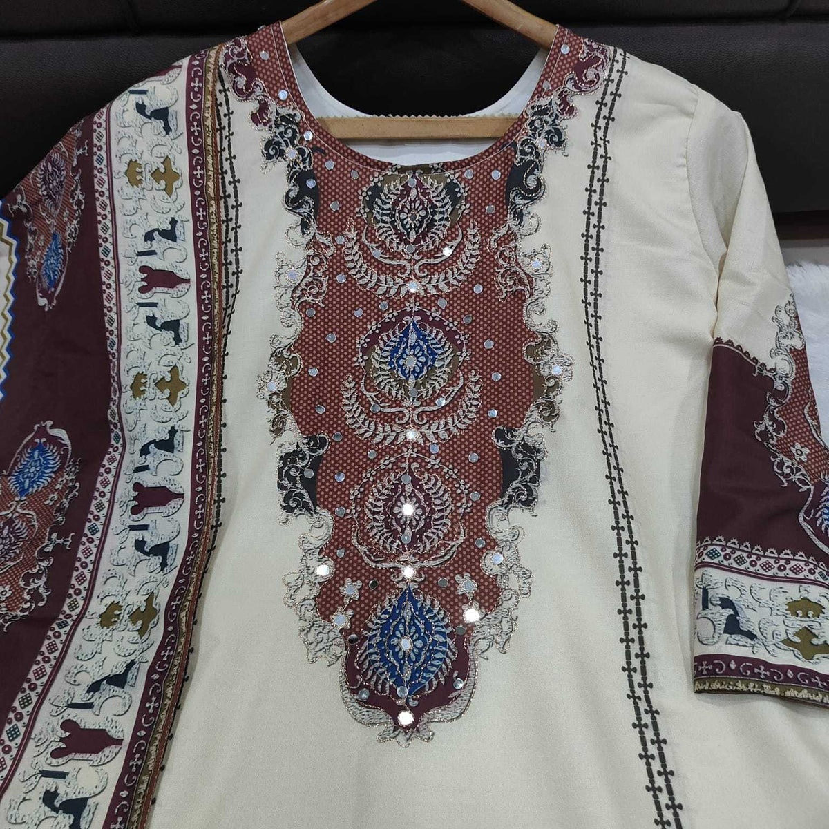 Step Muslin Cotton Suit