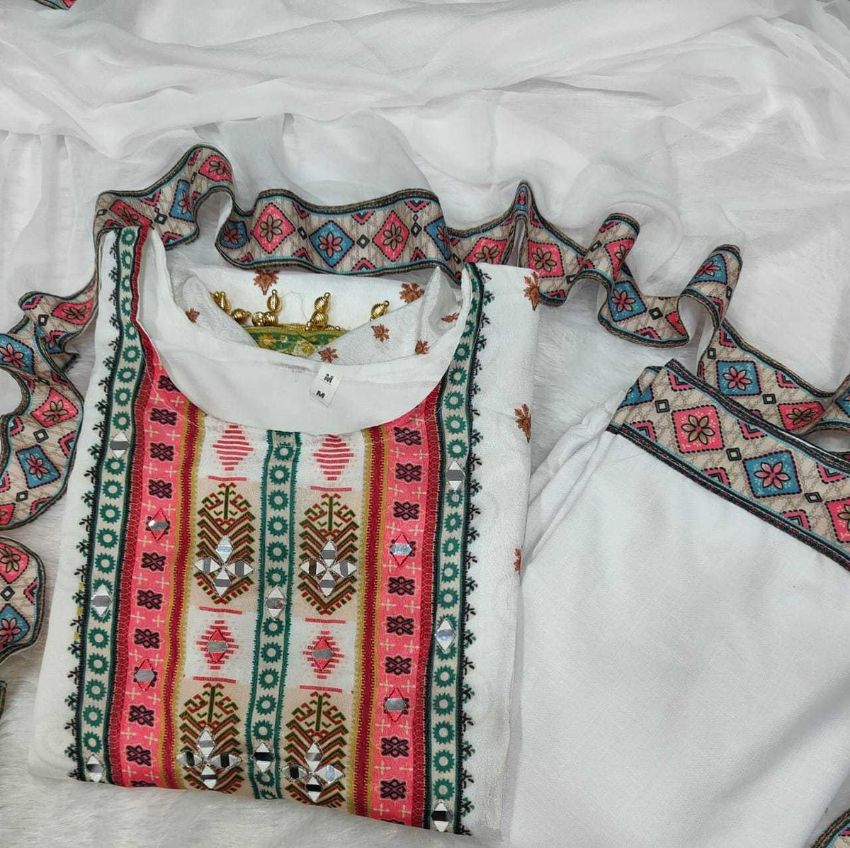 SUP Chinon Silk Printed Suit