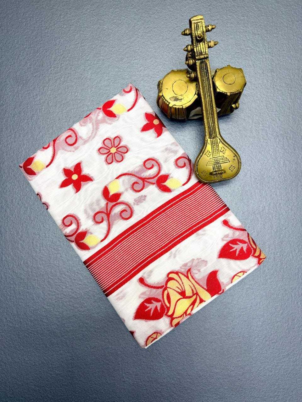 Linen Cotton Saree