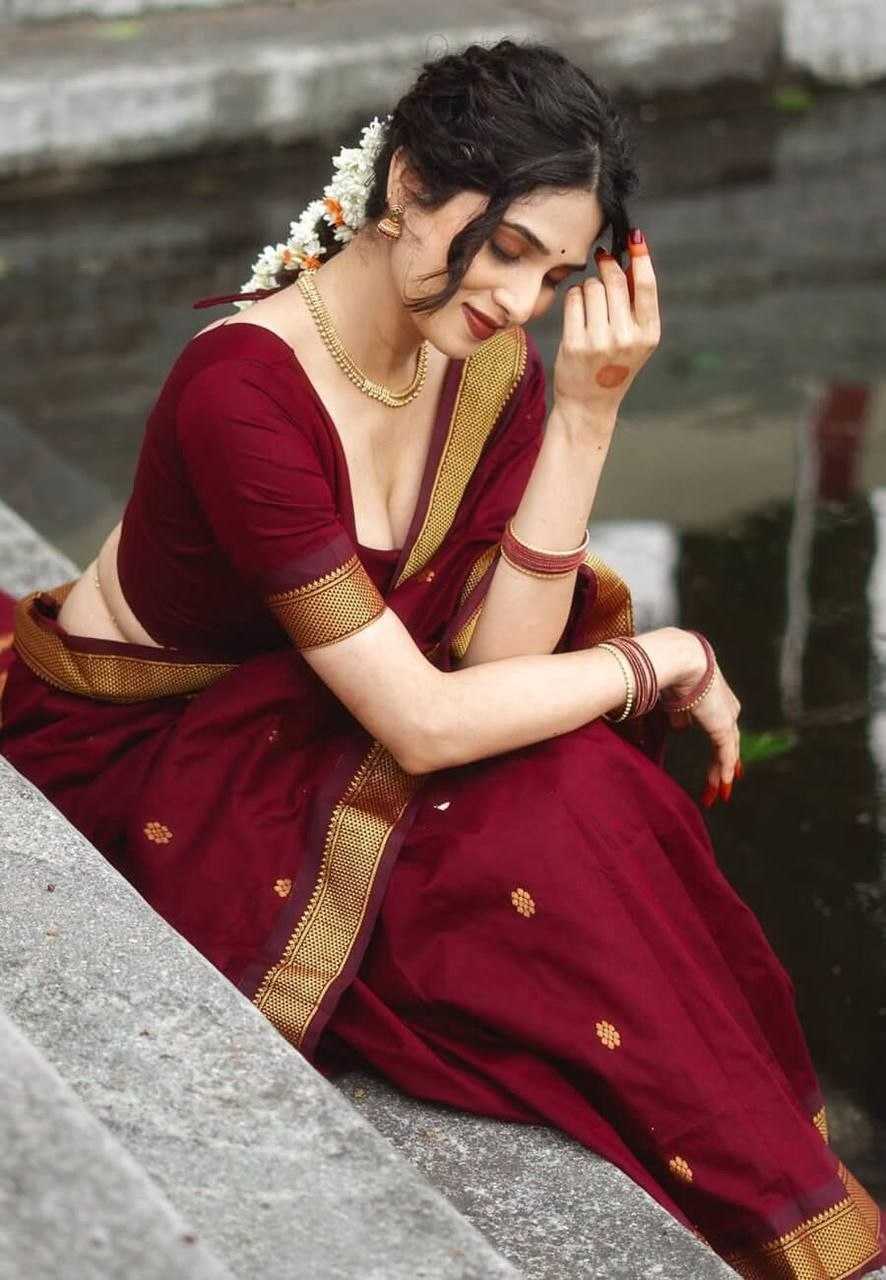 Lichi Silk Banarasi Saree