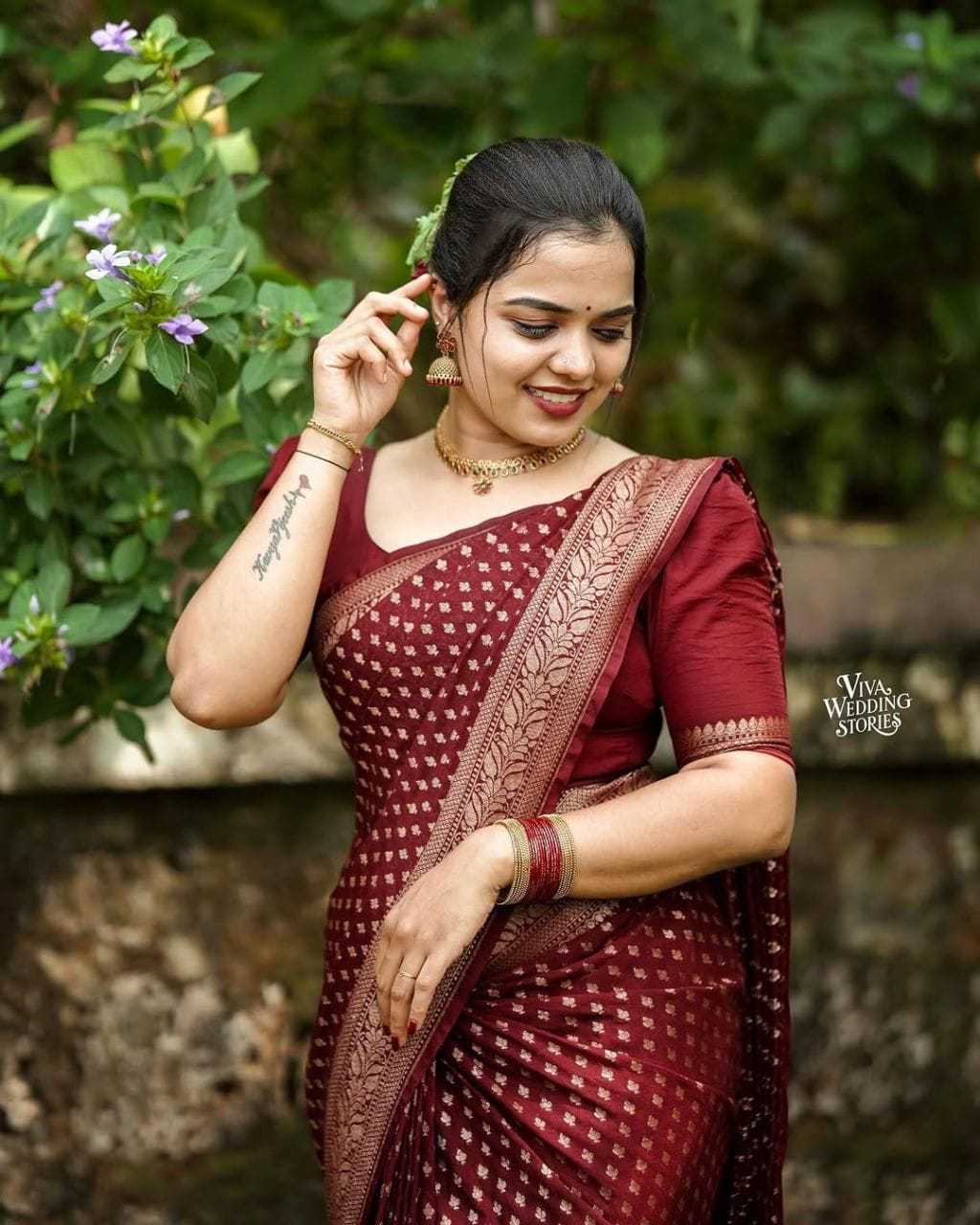 Lichi Silk Banarasi Saree