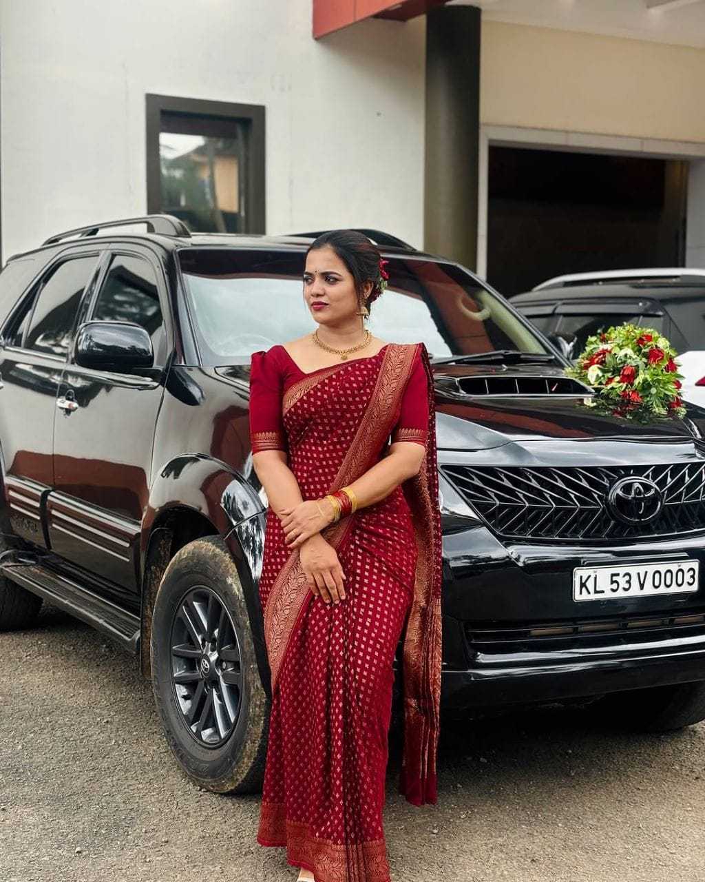 Lichi Silk Banarasi Saree