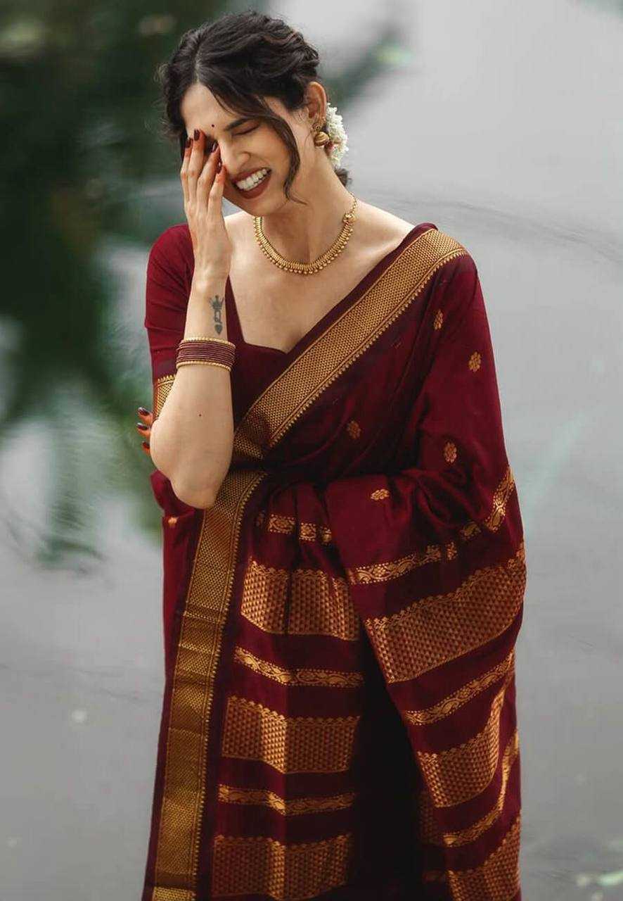 Banarasi Soft Silk Jacquard Saree